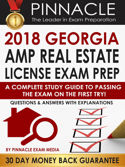 Title details for 2018 GEORGIA AMP Real Estate License Exam Prep by Pinnacle Exam Media - Available